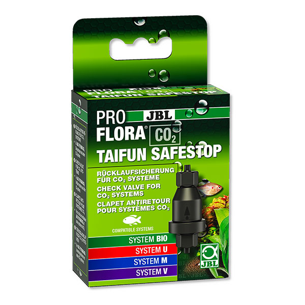 JBL PROFLORA CO2 TAIFUN SAFESTOP NEU Rückschlagventil